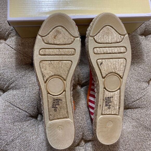 Striped  Canvas  Espadrilles - Picture 12 of 12